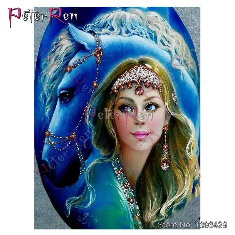 Diamond Painting Cross Stitch Princess and Horse 5d crystal Diamond Embroidery Beauty Full resin Rhinestone Needlework Art Hobby
Diamond Painting Cross Stitch Princess and Horse 5d crystal Diamond Embroidery Beauty Full resin Rhinestone Needlework Art Hobby