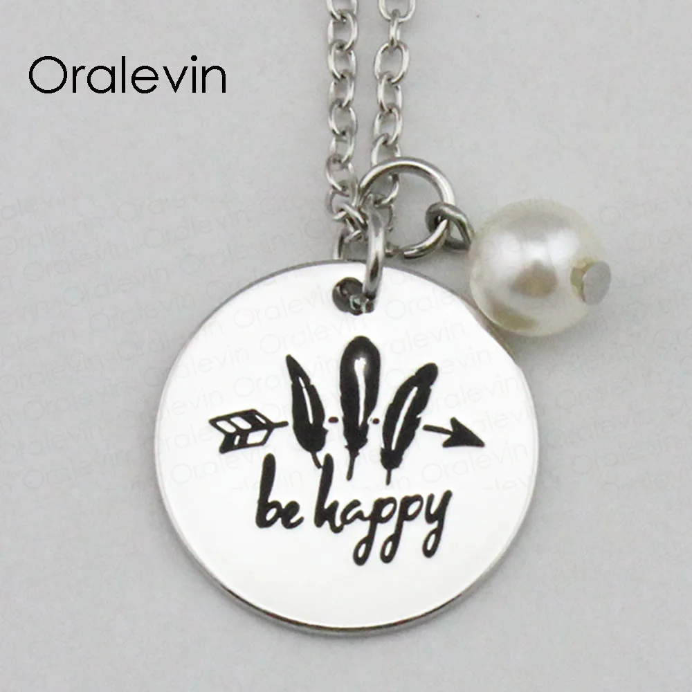 Вдохновляющие Подвески BE HAPPY с гравировкой вручную, круглые подвески, цепочка, ожерелье, металлические штампованные украшения, 10 шт./лот, # ...
Вдохновляющие Подвески BE HAPPY с гравировкой вручную, круглые подвески, цепочка, ожерелье, металлические штампованные украшения, 10 шт./лот, # ...