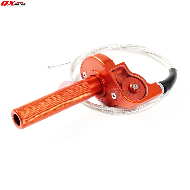 CNC Aluminum Acerbs Throttle Grip Quick Twister+Throttle Cable For CRF50 70 110 IRBIS 125 250 Dirt Bike Motorcycle Free Shipping
CNC Aluminum Acerbs Throttle Grip Quick Twister+Throttle Cable For CRF50 70 110 IRBIS 125 250 Dirt Bike Motorcycle Free Shipping
