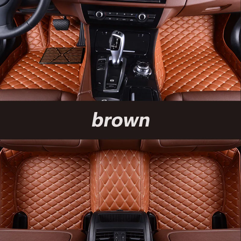 

HeXinYan Custom Car Floor Mats for Ssangyong All Models Rodius ActYon Korando kyron Rexton car styling auto accessories