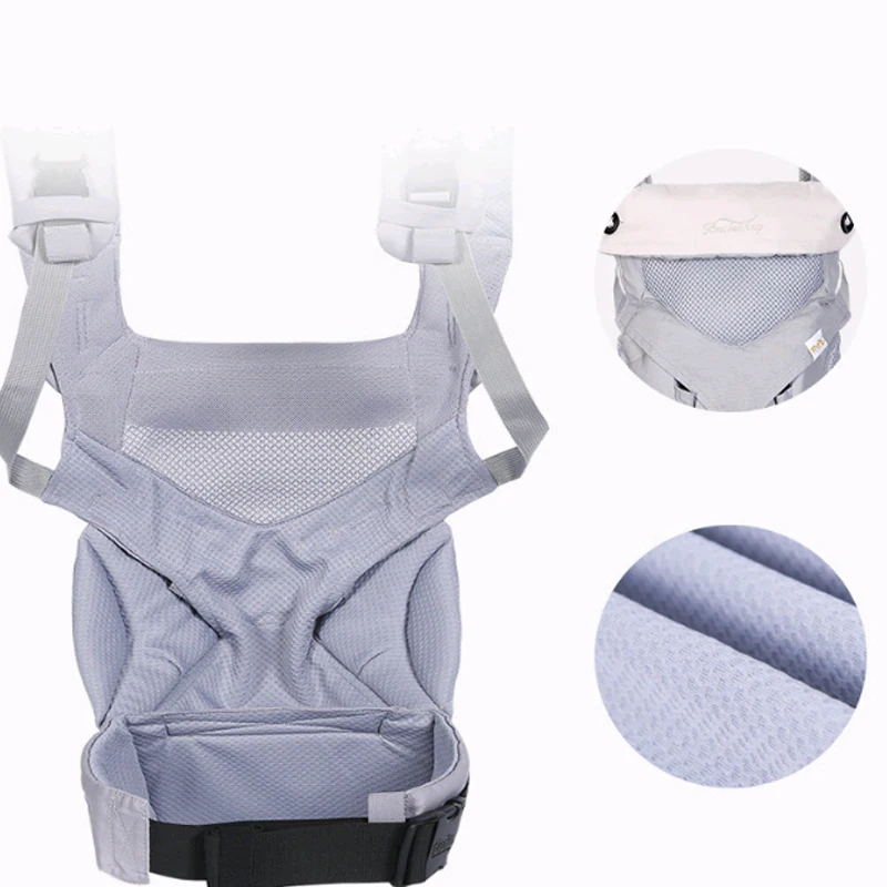 Adjustable 0-36M Ergonomic Baby Carriers Backpack Portable Sling Wrap Cotton Manduca Infant Newborn Kangaroo Bag Hipseat | Мать и ребенок