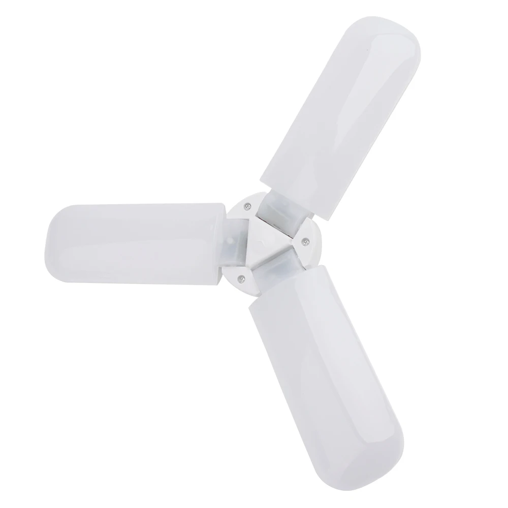BORUiT 45W E27 LED Bulb AC95-265V SMD2835 228LED Super Bright Foldable Fan Three-leaves Ceiling Lamp Home Energy Saving Lights
BORUiT 45W E27 LED Bulb AC95-265V SMD2835 228LED Super Bright Foldable Fan Three-leaves Ceiling Lamp Home Energy Saving Lights