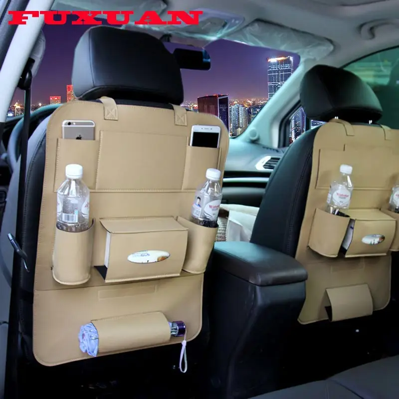 New Car seat back storage Organizer bag Universal PU Leather Multifunction storage box Stowing Tidying Pocket Auto Styling
New Car seat back storage Organizer bag Universal PU Leather Multifunction storage box Stowing Tidying Pocket Auto Styling