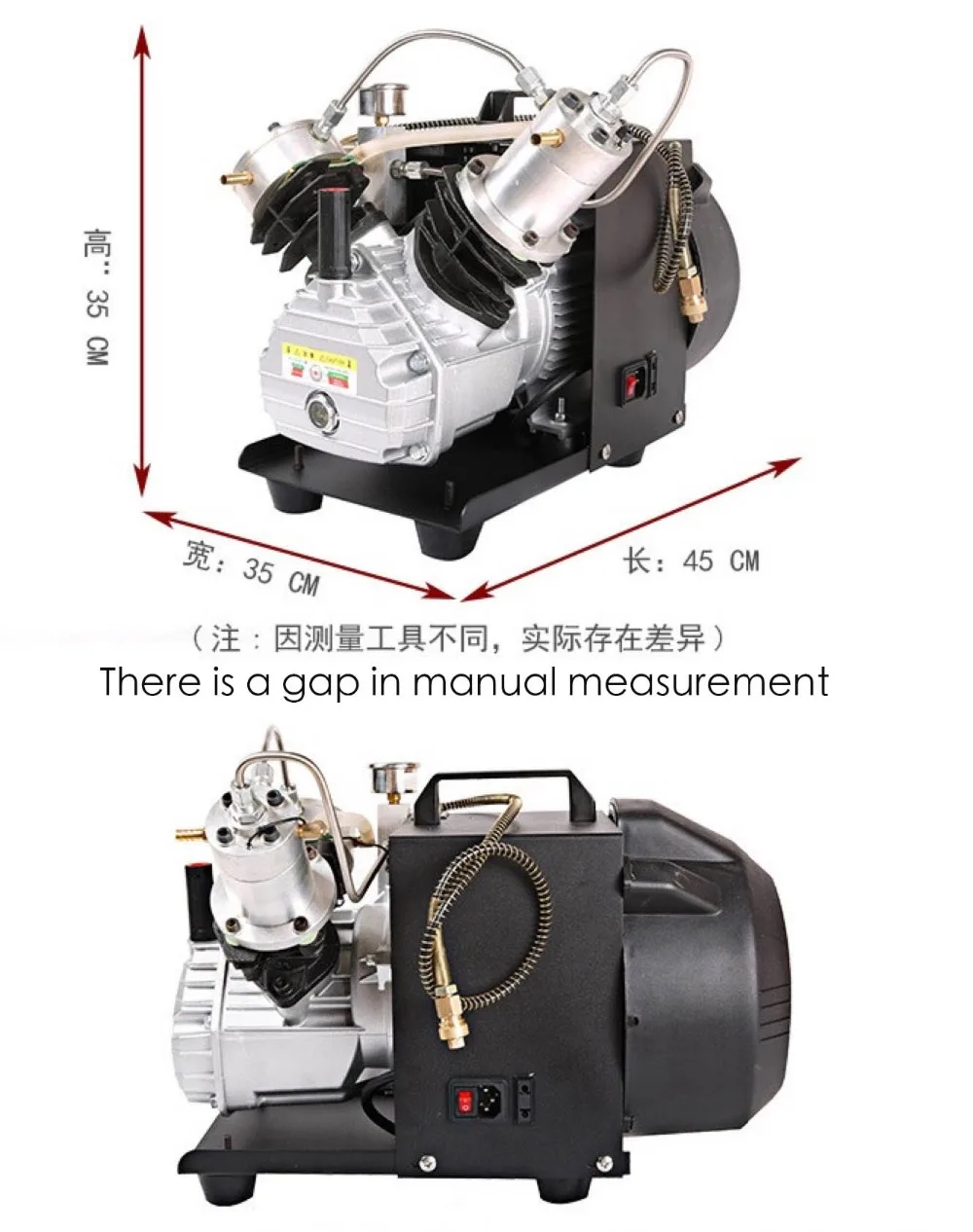 Hot Sale 2.2KW 0-30mpa Fast Two Cylinder Air Pump Compressor For Pneumatic Airgun Scuba Rifle PCP Inflator
Hot Sale 2.2KW 0-30mpa Fast Two Cylinder Air Pump Compressor For Pneumatic Airgun Scuba Rifle PCP Inflator