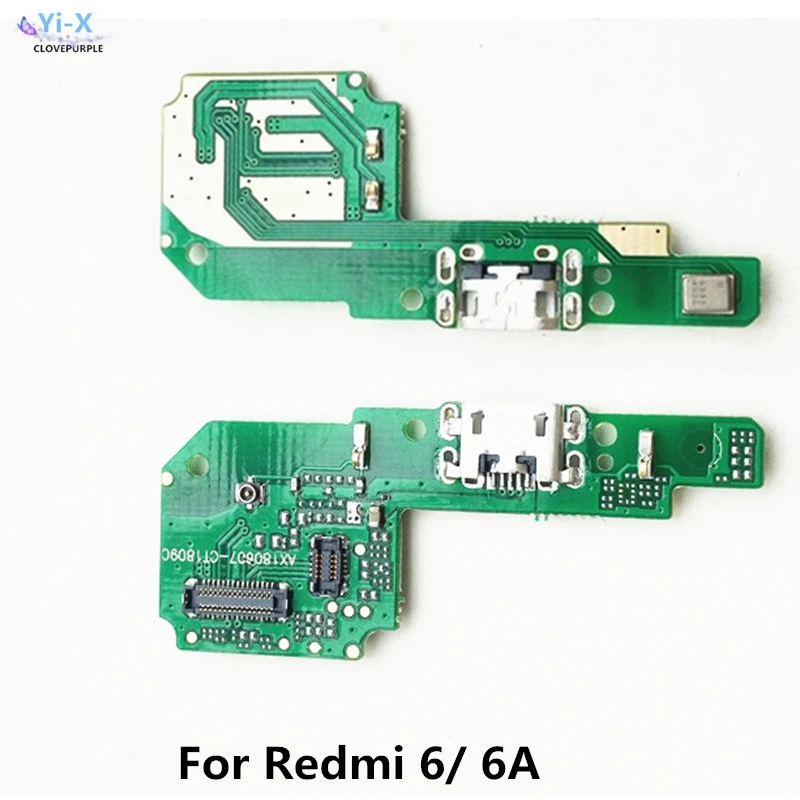 Шлейф USB-порта для зарядки и подключения док-станции Micro USB для Xiaomi Redmi 6 6A
Шлейф USB-порта для зарядки и подключения док-станции Micro USB для Xiaomi Redmi 6 6A