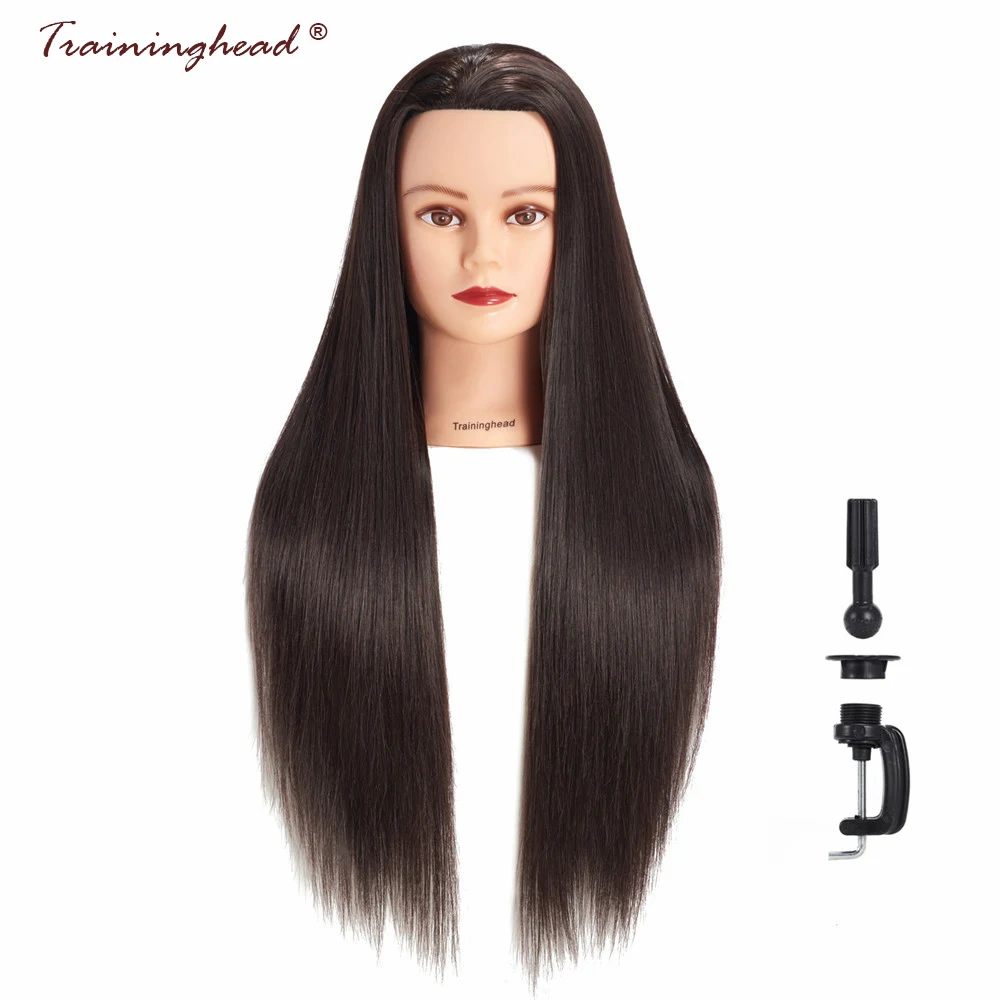 Traininghead 26 28 "Профессиональный Парикмахерские голову куклы женский волос