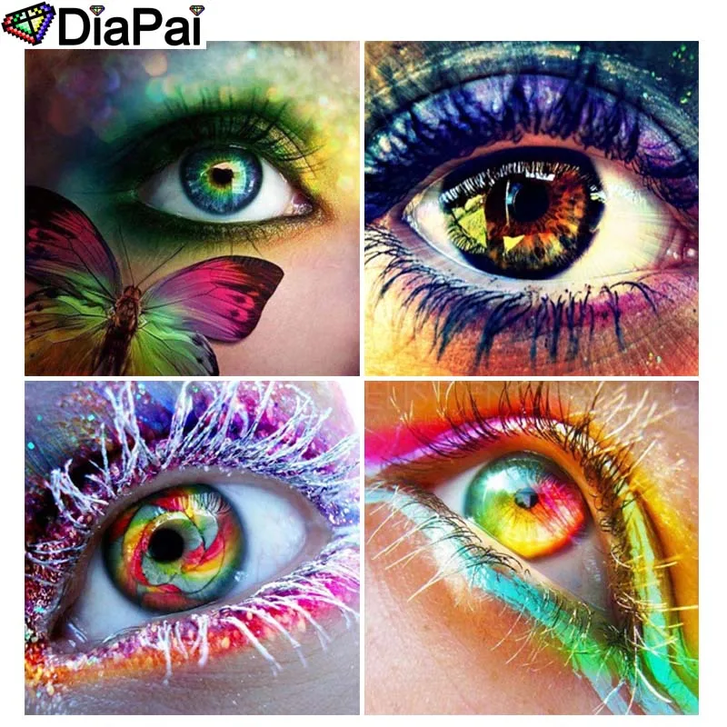 DIAPAI Diamond Painting 5D DIY Full Square/Round Drill "Colored eye scenery" 3D Embroidery Cross Stitch 5D Decor Gift
DIAPAI Diamond Painting 5D DIY Full Square/Round Drill "Colored eye scenery" 3D Embroidery Cross Stitch 5D Decor Gift