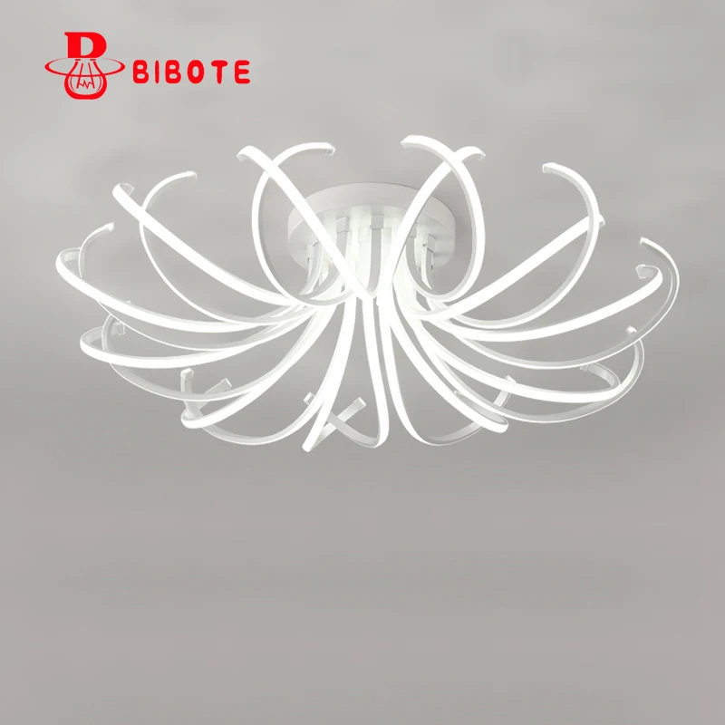 Modern Led Ceiling Lights White Remote control Color Aluminum avize AC85-265V lamparas de techo Ceiling Lamp Fixtures
Modern Led Ceiling Lights White Remote control Color Aluminum avize AC85-265V lamparas de techo Ceiling Lamp Fixtures