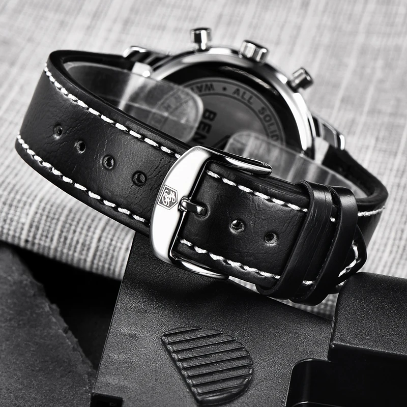 BENYAR Men's Watches Fashion Top Brand Luxury Quartz Watch Chronograph Sport Military Waterproof Male Watches Relogio Masculino
BENYAR Men's Watches Fashion Top Brand Luxury Quartz Watch Chronograph Sport Military Waterproof Male Watches Relogio Masculino