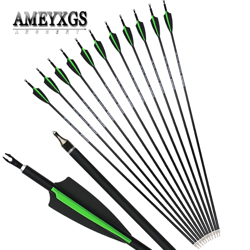 10/20pcs Spine 500 30inch Mix Carbon Arrow Rubber Feathers For Outdoor Hunting Sports Shooting Practice Arcehry Accessories
10/20pcs Spine 500 30inch Mix Carbon Arrow Rubber Feathers For Outdoor Hunting Sports Shooting Practice Arcehry Accessories