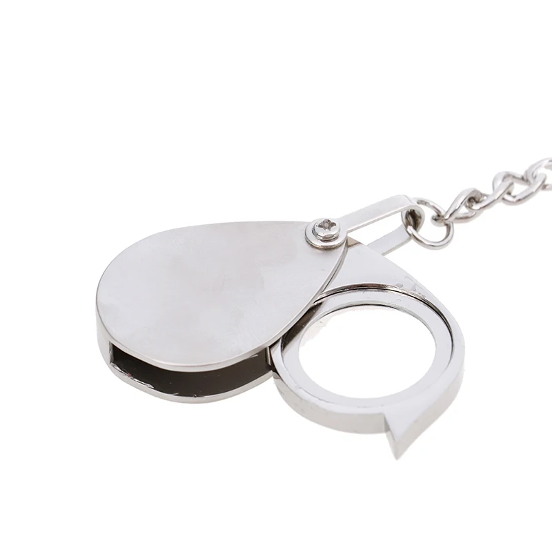 New 1pcs 10X 15X Magnifying Glass Lens With Keychain Loupe Folding Pocket Magnifier Loupe
New 1pcs 10X 15X Magnifying Glass Lens With Keychain Loupe Folding Pocket Magnifier Loupe