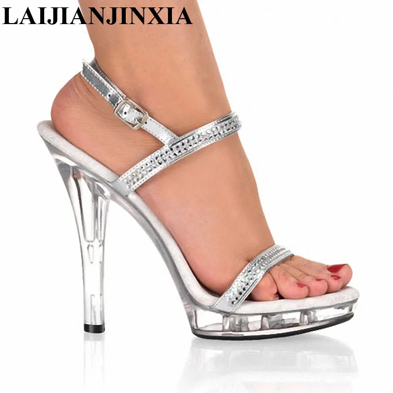 LAIJIANJINXIA 5 Inch High Heels Rhinestone Sexy Dance Shoes 13 CM High Heels Sandals Women's Night Club Pole Dancing Shoes N-029
LAIJIANJINXIA 5 Inch High Heels Rhinestone Sexy Dance Shoes 13 CM High Heels Sandals Women's Night Club Pole Dancing Shoes N-029