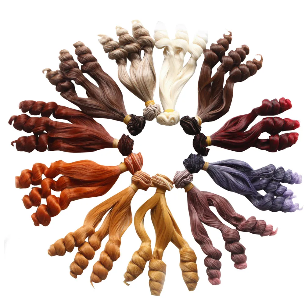 Hair Extensions DIY Doll Hair 15cm Natural Color Heat Resistant Wire Curly Doll Hair Pieces Handmade Your Own Doll's Wig
Hair Extensions DIY Doll Hair 15cm Natural Color Heat Resistant Wire Curly Doll Hair Pieces Handmade Your Own Doll's Wig