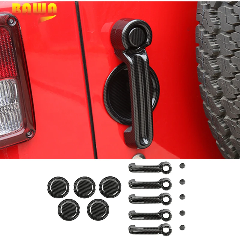 BAWA 4 Door Car Door Handles Bowl Stickers Kit for Jeep Wrangler JK 2007-2017 ABS Car Exterior Accessories Stickers
BAWA 4 Door Car Door Handles Bowl Stickers Kit for Jeep Wrangler JK 2007-2017 ABS Car Exterior Accessories Stickers
