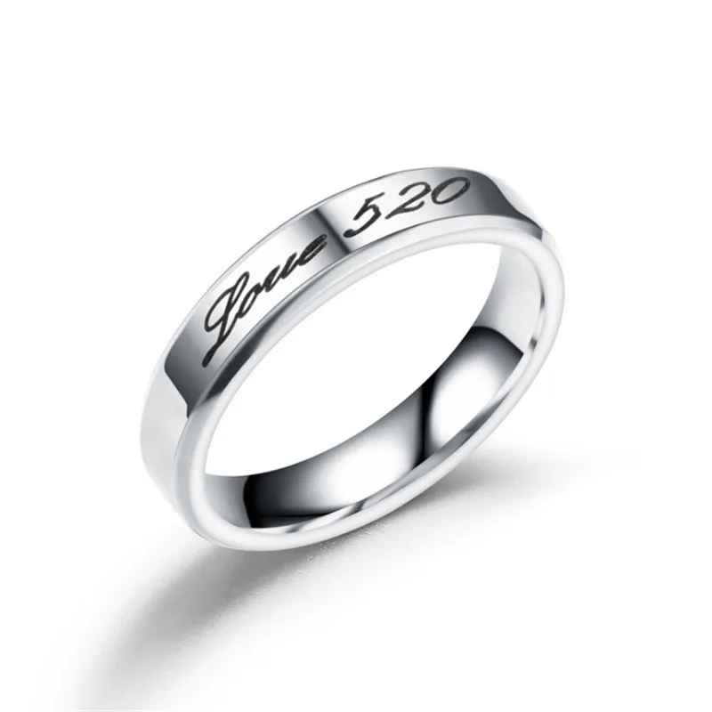 Новое поступление высокое качество кольцо с надписью Love для женщин и мужчин