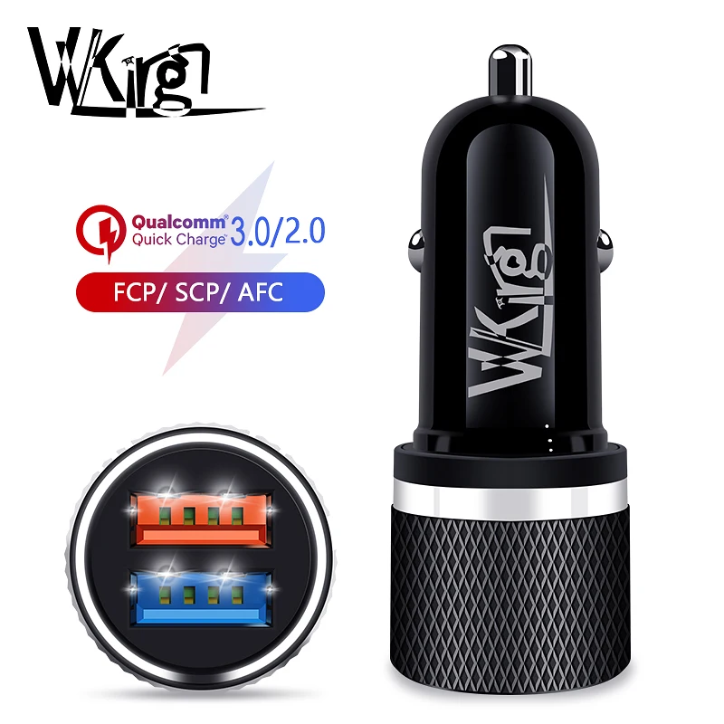 VVKing Fast Car Charger Quick charge 3.0 30W USB Charge For iPhone Samsung Huawei Xiaomi LG Oneplus SCP/FCP/AFC QC3.0 Charging
VVKing Fast Car Charger Quick charge 3.0 30W USB Charge For iPhone Samsung Huawei Xiaomi LG Oneplus SCP/FCP/AFC QC3.0 Charging