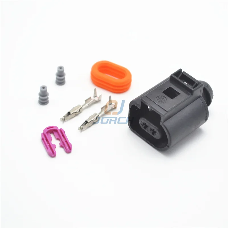 10 Kits Super sealed automotive VW electrical horn plug connector 1.5 series plug 1J0973702
10 Kits Super sealed automotive VW electrical horn plug connector 1.5 series plug 1J0973702