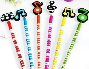 1PC Kawaii Cute colors music piano musical note Pencil Stationery Student school supplies office supplies HB Pencil
1PC Kawaii Cute colors music piano musical note Pencil Stationery Student school supplies office supplies HB Pencil