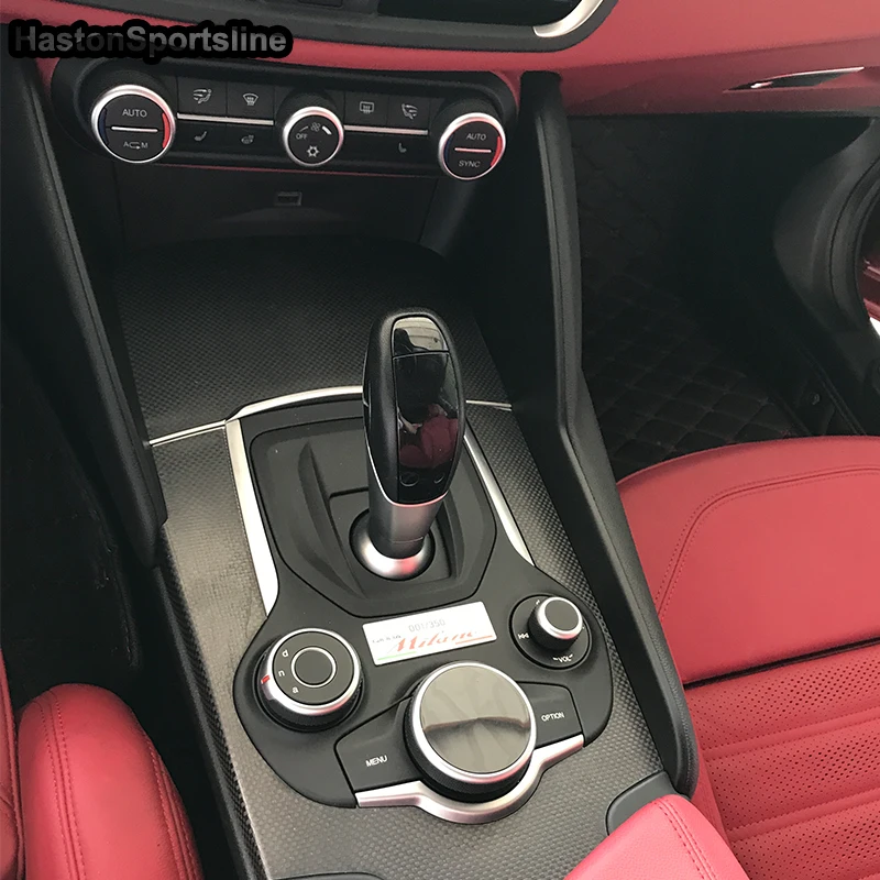 For Alfa Romeo Giulia 2017 real Carbon Fiber Interior Decorative Trim Cover 7pcs/set LHD Only
For Alfa Romeo Giulia 2017 real Carbon Fiber Interior Decorative Trim Cover 7pcs/set LHD Only
