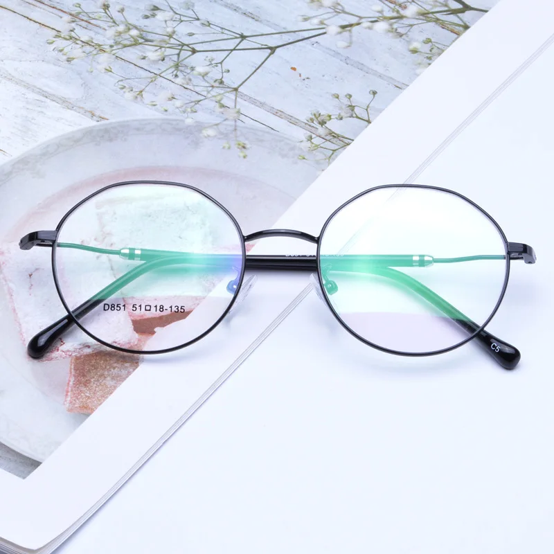 Alloy Glasses Frame Female Myopia Prescription Eyeglasses Metal Full Optical Frame Eyewear D851 eyeglasses frame
Alloy Glasses Frame Female Myopia Prescription Eyeglasses Metal Full Optical Frame Eyewear D851 eyeglasses frame