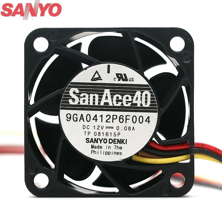 Оригинал для Sanyo 9GA0412P6F004 4020 12В 0.08A 40*40*20 мм вентилятор охлаждения сервера
Оригинал для Sanyo 9GA0412P6F004 4020 12В 0.08A 40*40*20 мм вентилятор охлаждения сервера