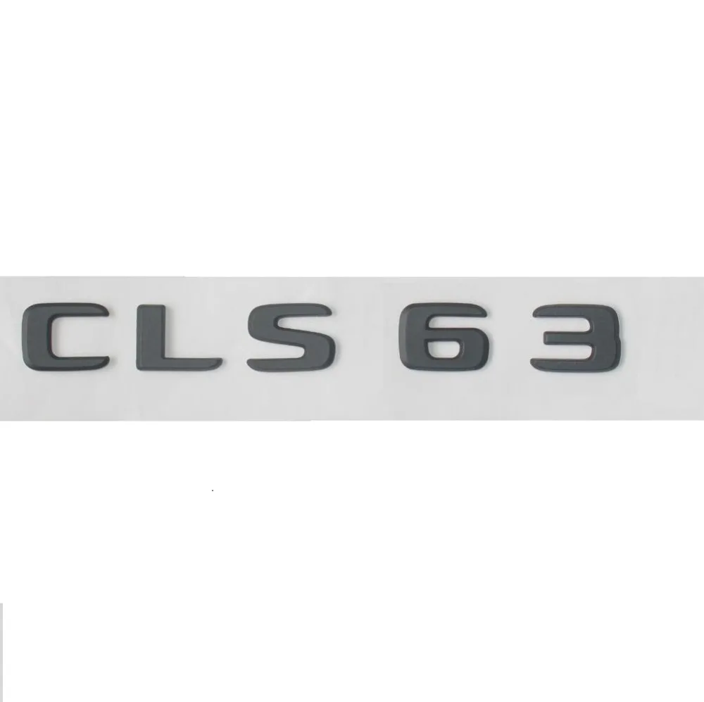 Newest Matte Black ABS Rear Trunk Letters Badge Badges Emblem Emblems Decal Sticker for Mercedes Benz CLS Class CLS63 AMG 17-19
Newest Matte Black ABS Rear Trunk Letters Badge Badges Emblem Emblems Decal Sticker for Mercedes Benz CLS Class CLS63 AMG 17-19