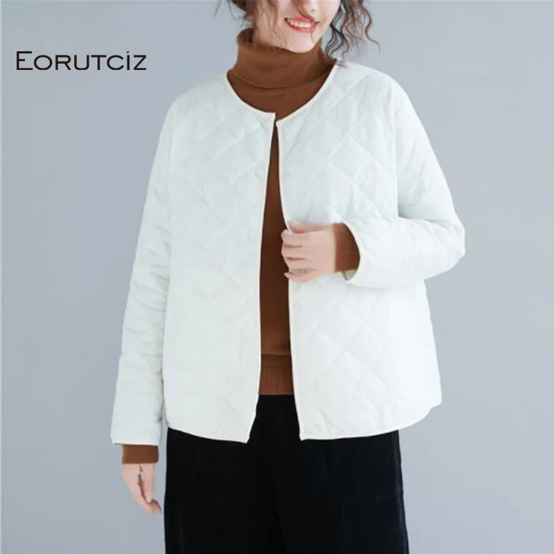 EORUTCIZ Winter Ultra Light Jacket Women Parka Short Coat Vintage Oversize Harajuku Autumn Pocket Outerwear LM345
EORUTCIZ Winter Ultra Light Jacket Women Parka Short Coat Vintage Oversize Harajuku Autumn Pocket Outerwear LM345