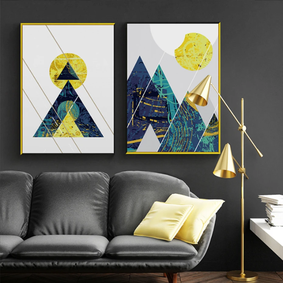 Geometric Line Abstract Mountain Blue Canvas Paintings Nordic Poster Print Wall Art Pictures for Living Room Home Office Decor
Geometric Line Abstract Mountain Blue Canvas Paintings Nordic Poster Print Wall Art Pictures for Living Room Home Office Decor