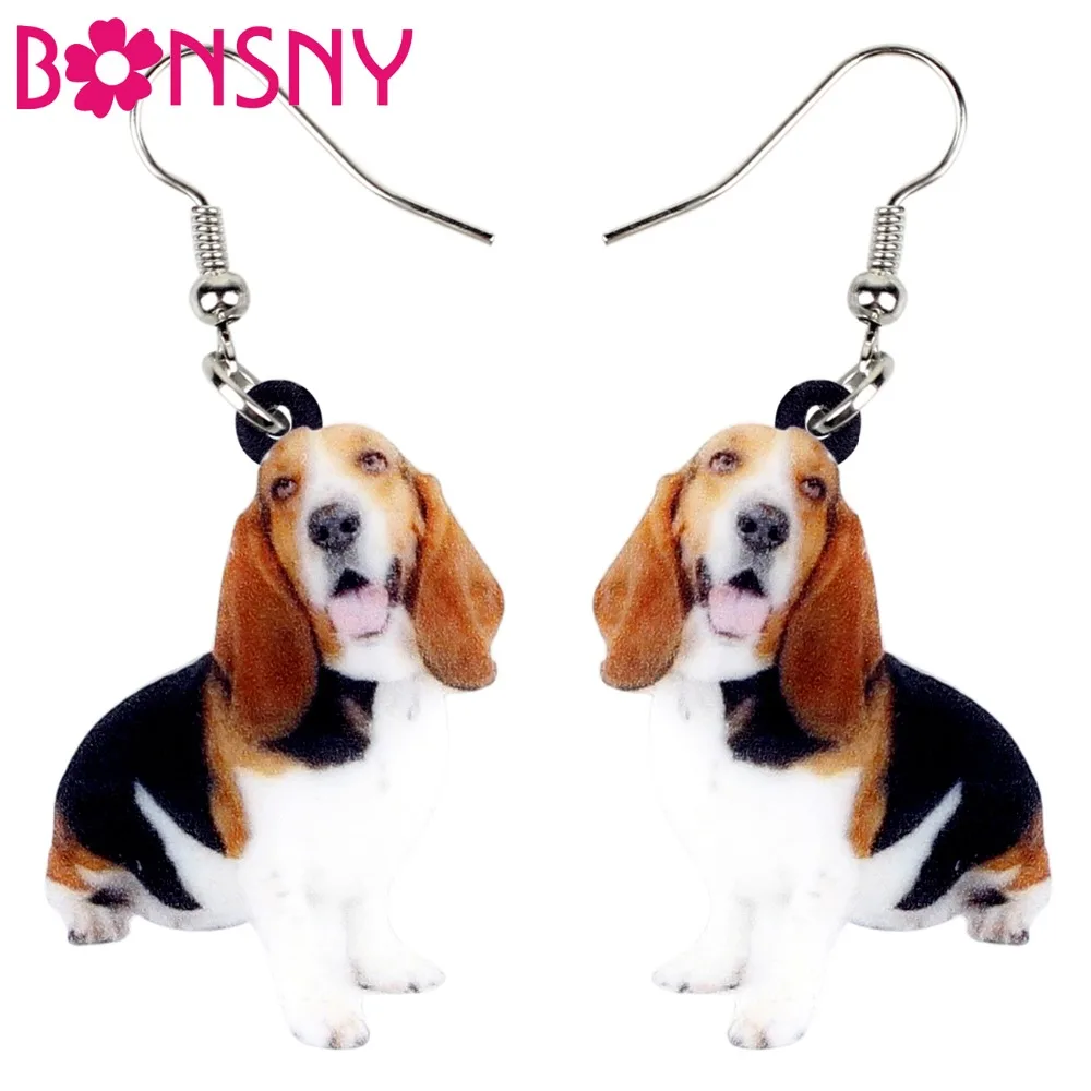 Bonsny Statement Acrylic Elegant Basset Hound Dog Earrings Dangle Drop Novelty Animal Jewelry For Women Girls Pet Lovers Gift
Bonsny Statement Acrylic Elegant Basset Hound Dog Earrings Dangle Drop Novelty Animal Jewelry For Women Girls Pet Lovers Gift