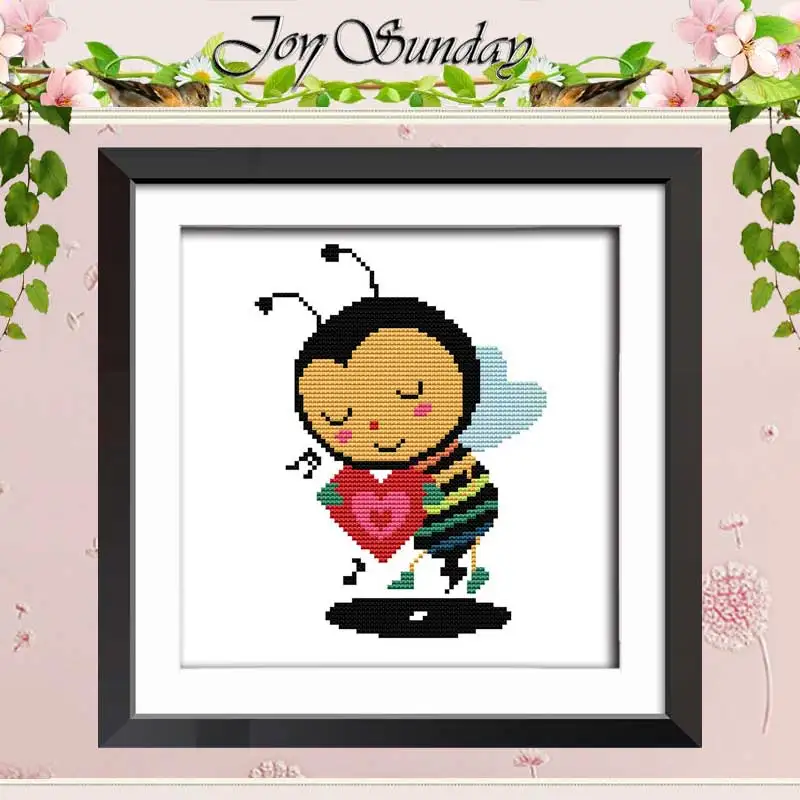 Набор для вышивки крестиком Love bee, мультяшный набор «сделай сам» для вышивки крестиком 11CT 14CT
Набор для вышивки крестиком Love bee, мультяшный набор «сделай сам» для вышивки крестиком 11CT 14CT
