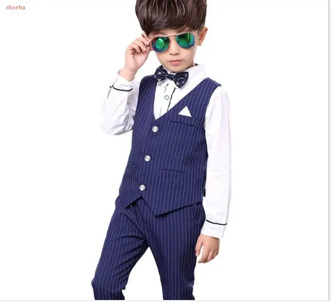Children's black suit Kids for Boys Formal Suit kids Weeding Sets Vest Pants 3pcs Costumes Children Gift Boys Birthday Suit
Children's black suit Kids for Boys Formal Suit kids Weeding Sets Vest Pants 3pcs Costumes Children Gift Boys Birthday Suit