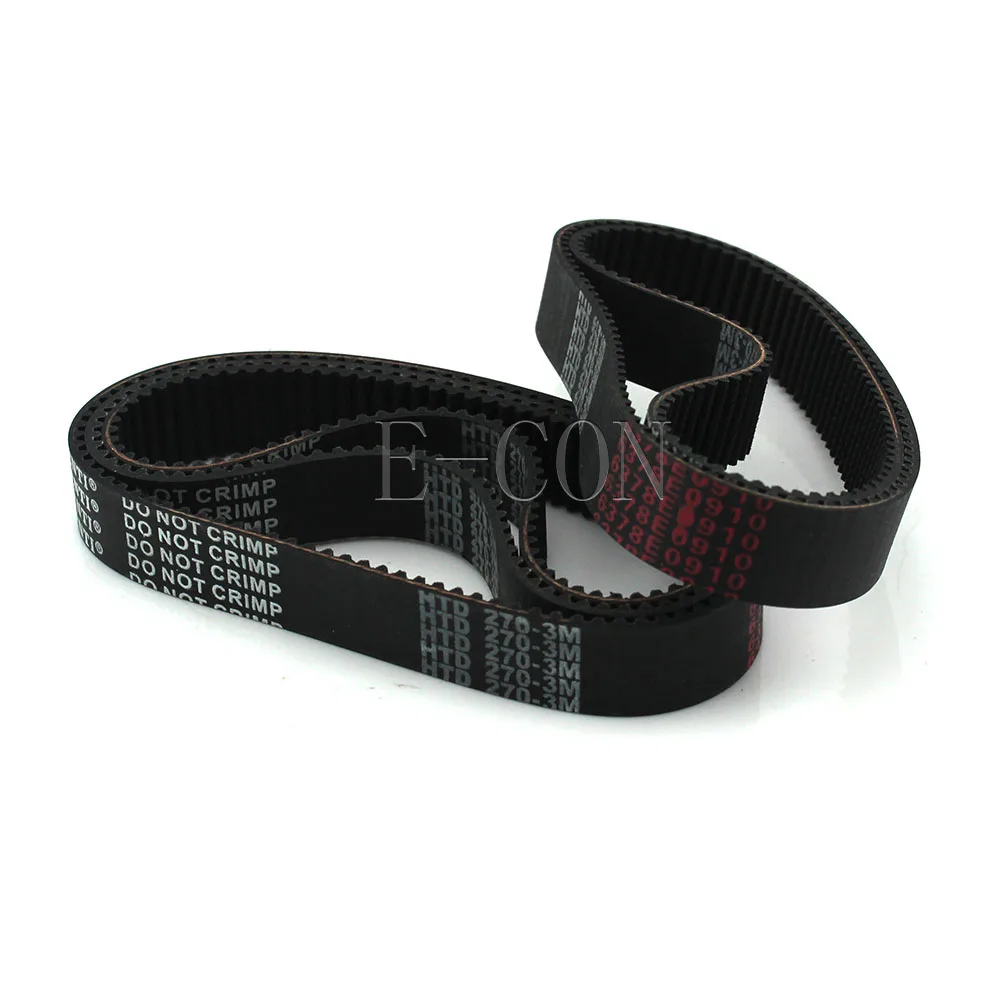 1pcs/5pcs 270-3M HTD Timing Belt 90 Teeth Cogged Rubber Geared Closed Loop 15mm/20mm Wide
1pcs/5pcs 270-3M HTD Timing Belt 90 Teeth Cogged Rubber Geared Closed Loop 15mm/20mm Wide