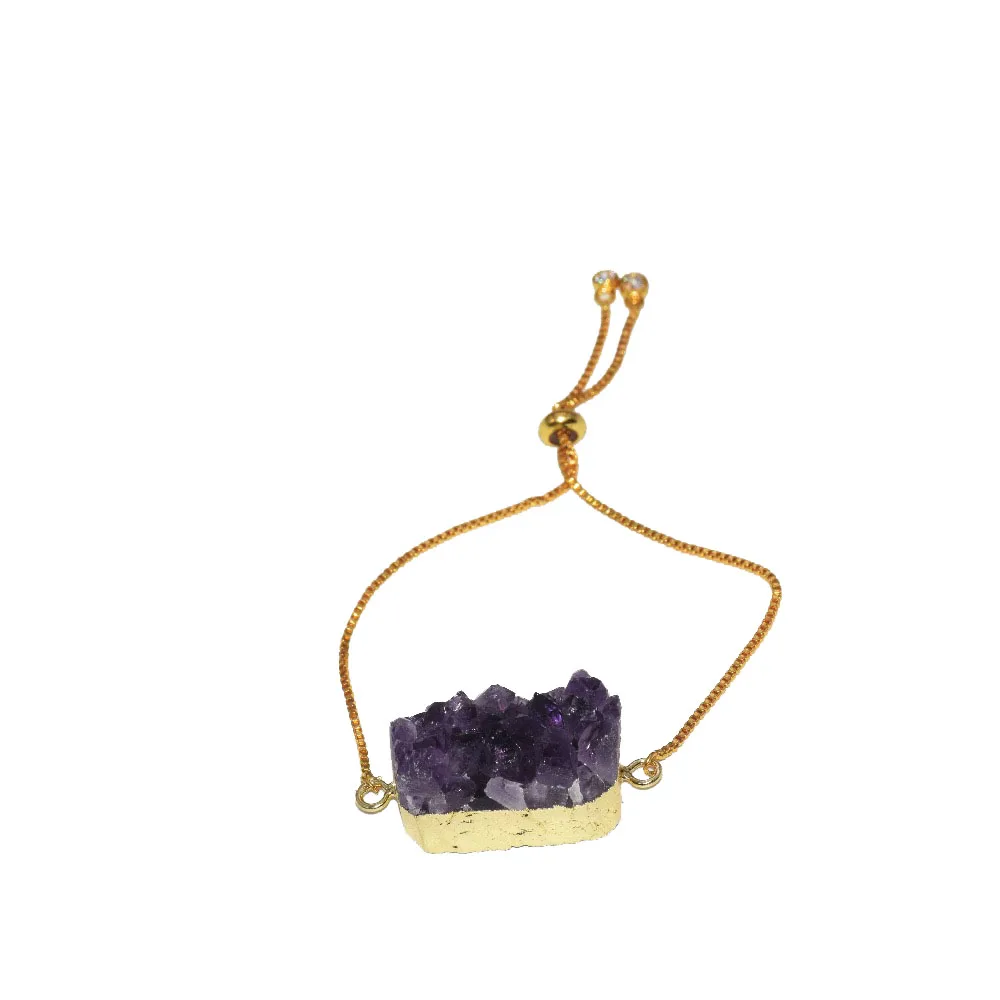 Новый стиль, модные ювелирные изделия, натуральный жеод, Druzy amethysts коннектор, регулируемый браслет, Фиолетовый Кристалл, кварцевый браслет-ц...
Новый стиль, модные ювелирные изделия, натуральный жеод, Druzy amethysts коннектор, регулируемый браслет, Фиолетовый Кристалл, кварцевый браслет-ц...