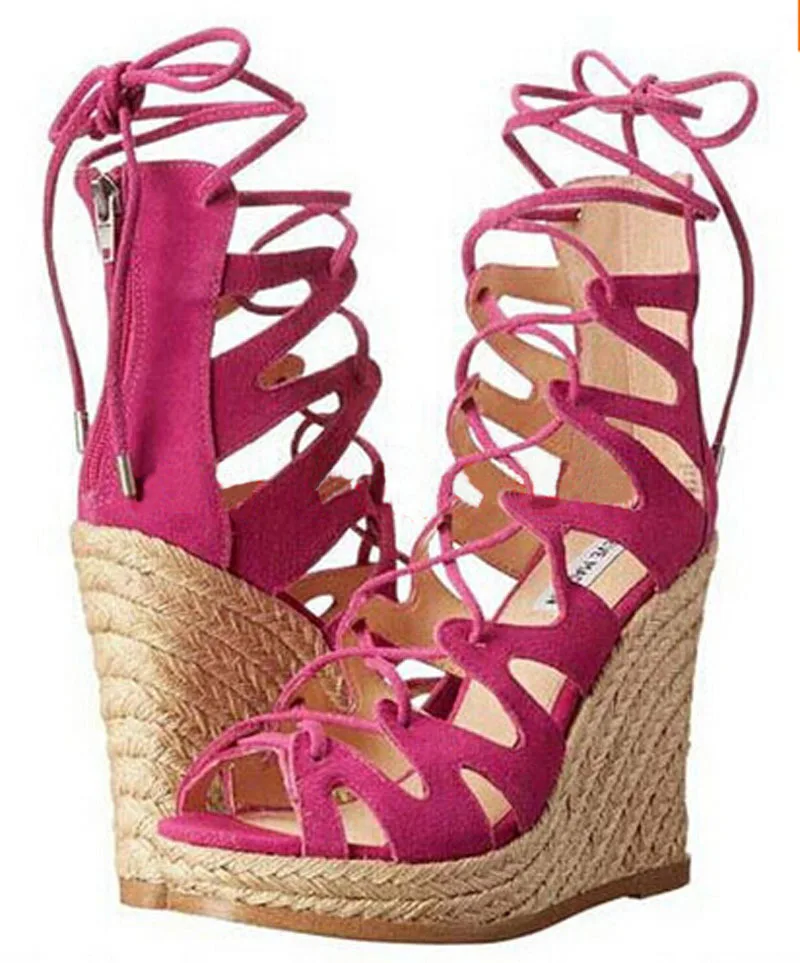 new summer sexy cut-outs lace up wedge gladiator sandals cross straps high heel gladiator sandals
new summer sexy cut-outs lace up wedge gladiator sandals cross straps high heel gladiator sandals