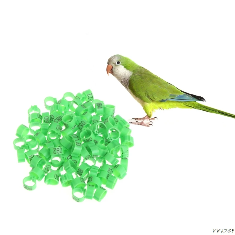 100Pcs 10mm Identify Ring Carrier Pigeon Training Supplies Leg Number Bird Bands-W110
100Pcs 10mm Identify Ring Carrier Pigeon Training Supplies Leg Number Bird Bands-W110