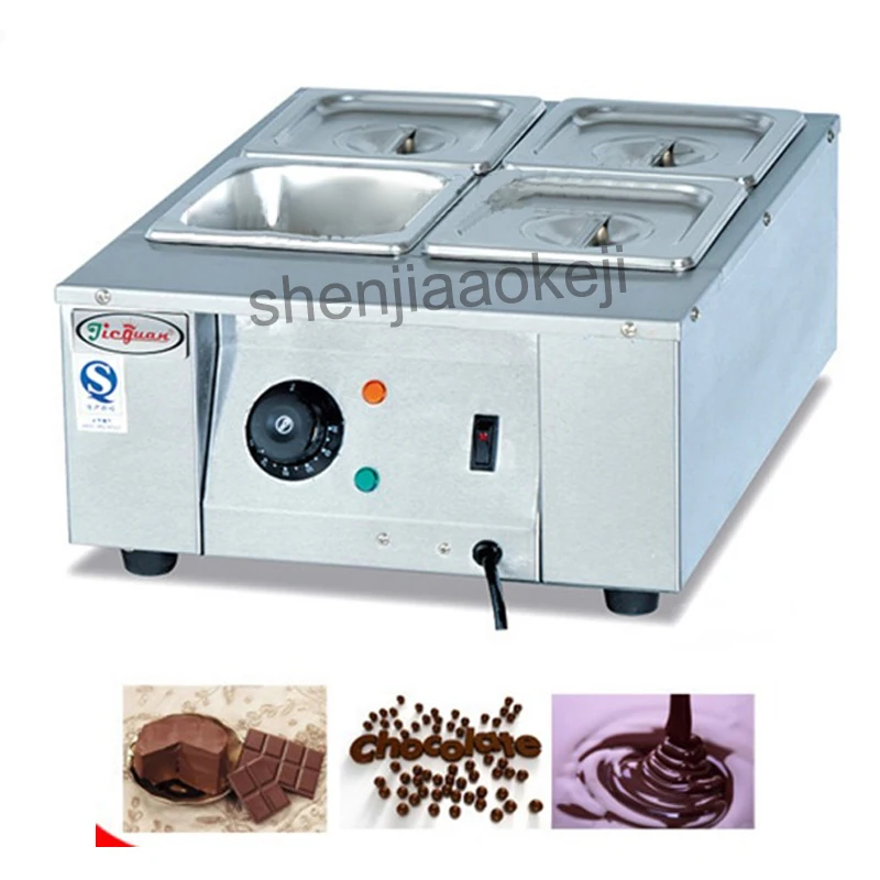 EH-24 Commercial 4 Lattices Chocolate melting pots Chocolate melting machine 4 grid chocolate melting oven 220v 1500w 1pc
EH-24 Commercial 4 Lattices Chocolate melting pots Chocolate melting machine 4 grid chocolate melting oven 220v 1500w 1pc