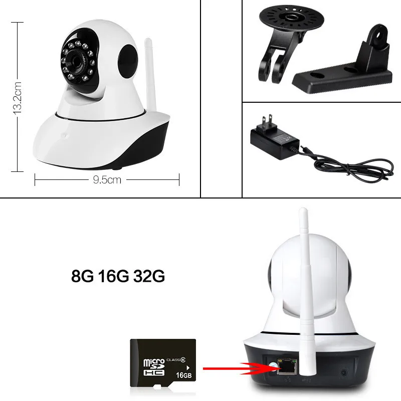 Сетевая Беспроводная IP-камера BONLOR для помещений, Wi-Fi, HD, Двойное аудио, P2P, панорама, наклон, 720P, ИК, ночная
Сетевая Беспроводная IP-камера BONLOR для помещений, Wi-Fi, HD, Двойное аудио, P2P, панорама, наклон, 720P, ИК, ночная