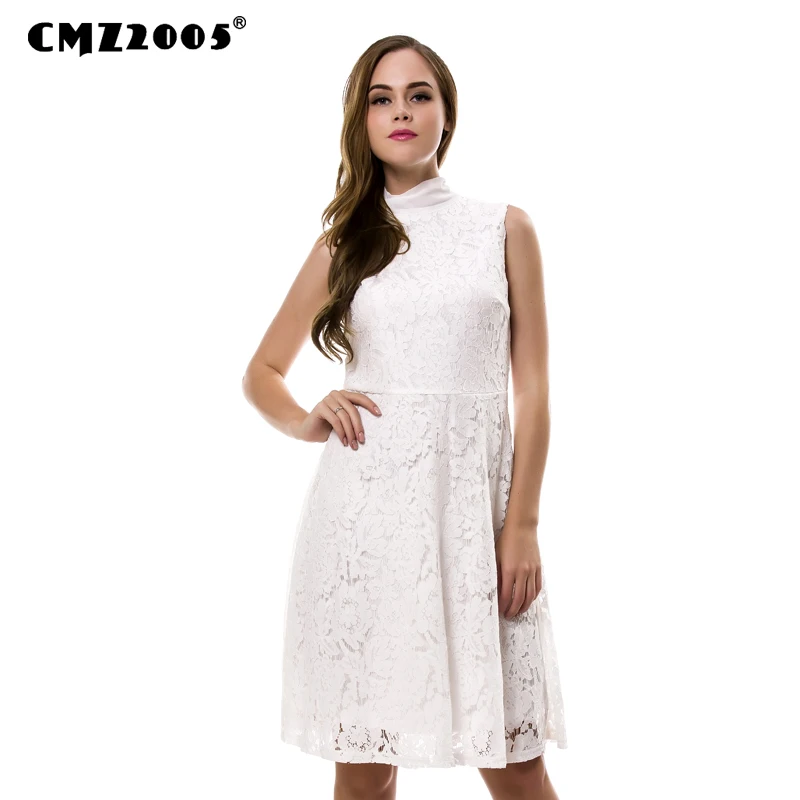 Hot Sale New Women High Quality Vintage Fashion Autumn Solid Knee-Length Turtleneck Neck lace Dresses Sleeveless 71547
Hot Sale New Women High Quality Vintage Fashion Autumn Solid Knee-Length Turtleneck Neck lace Dresses Sleeveless 71547