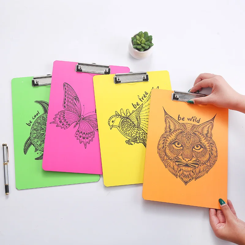 1pcs Cratoon Animal A4 Fluorescent Wood Board Clip Creative Practical Office Filing Folder Cute Butterfly Filing Products
1pcs Cratoon Animal A4 Fluorescent Wood Board Clip Creative Practical Office Filing Folder Cute Butterfly Filing Products