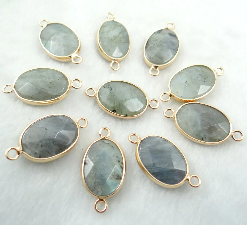 Natural stone labradorite Turquoises Quartz crystal Bracelet Connector Pendant for diy Jewelry making necklace Accessories12PCS
Natural stone labradorite Turquoises Quartz crystal Bracelet Connector Pendant for diy Jewelry making necklace Accessories12PCS