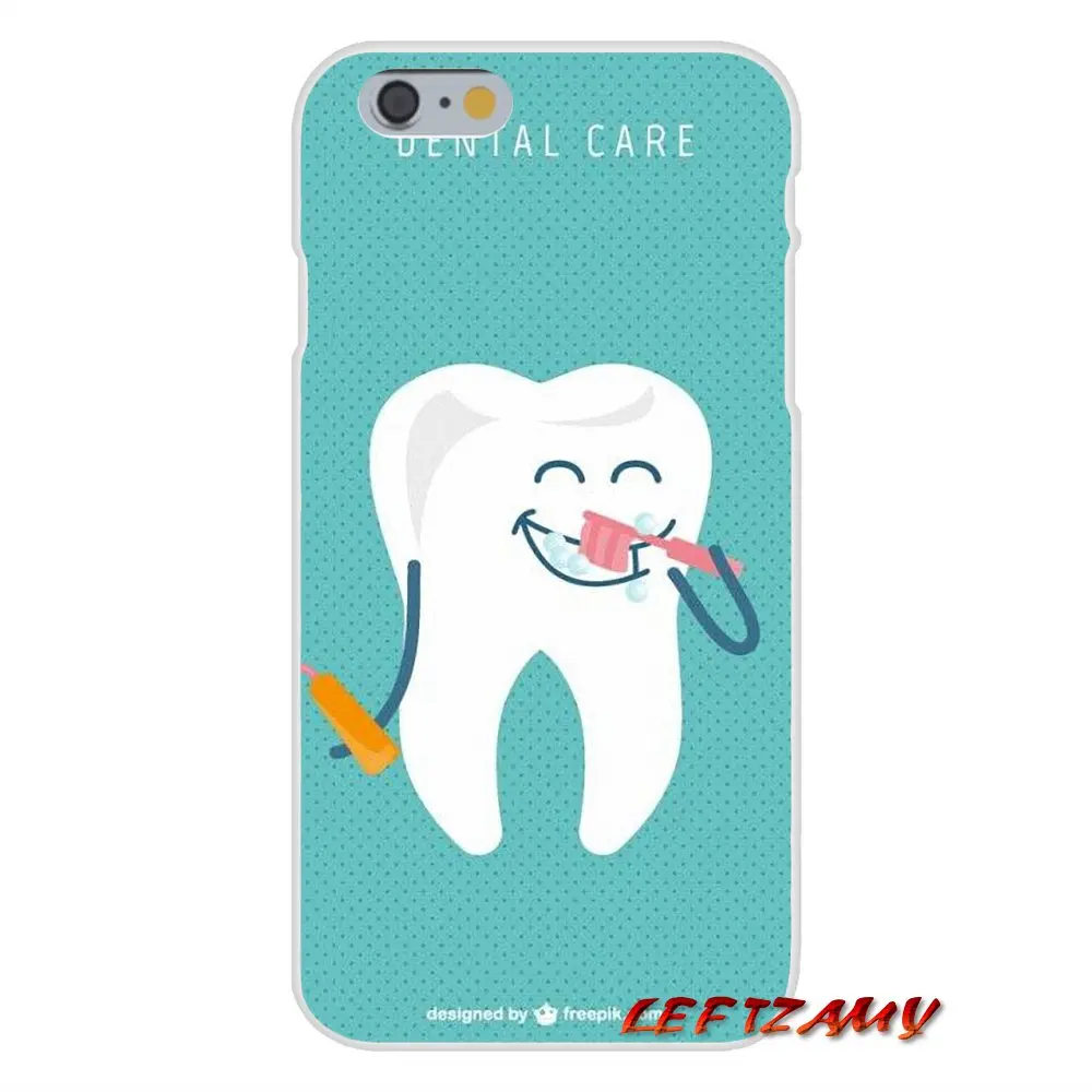 Accessories Cover Cute Cartoon Dentist Dental Crowned Tooth For Samsung Galaxy A5 A6S A7 A8 A9S Star J4 J6 J7 J8 Prime Plus 2018 | Мобильные