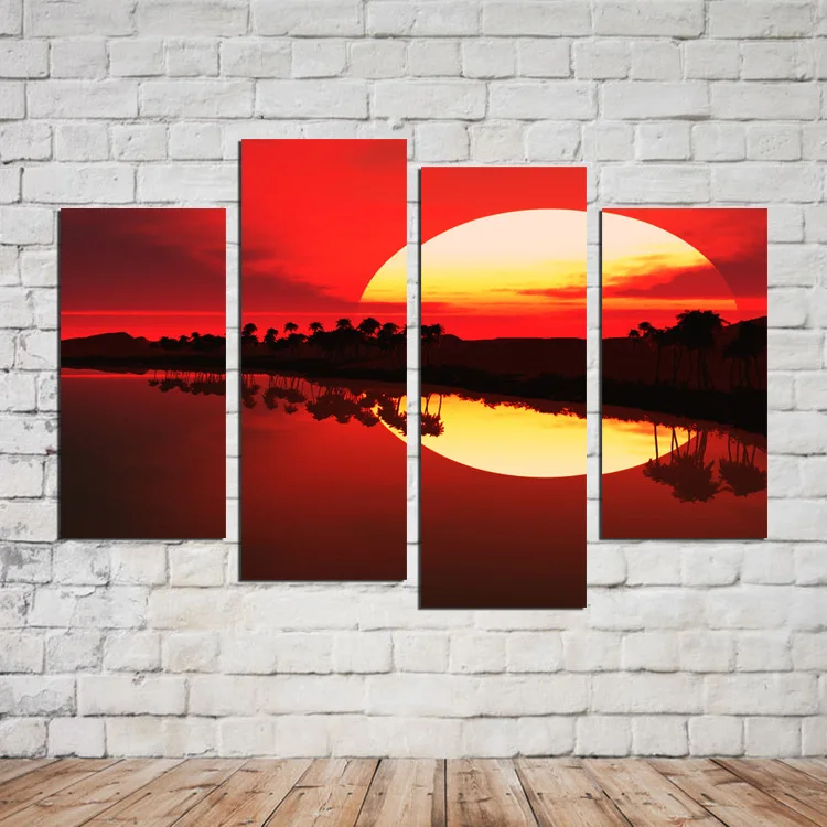 4 Pieces Wall Canvas Art Unframed Fire Red Sunset Canvas Pictures Art HD Print Painting Canvas paintings Modern Home Wall Decor
4 Pieces Wall Canvas Art Unframed Fire Red Sunset Canvas Pictures Art HD Print Painting Canvas paintings Modern Home Wall Decor