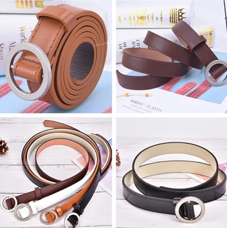 Fashion Circle Pin Buckles Belt Female Buckle Jeans Belts For Women Students Simple Casual Trousers 4colors
Fashion Circle Pin Buckles Belt Female Buckle Jeans Belts For Women Students Simple Casual Trousers 4colors