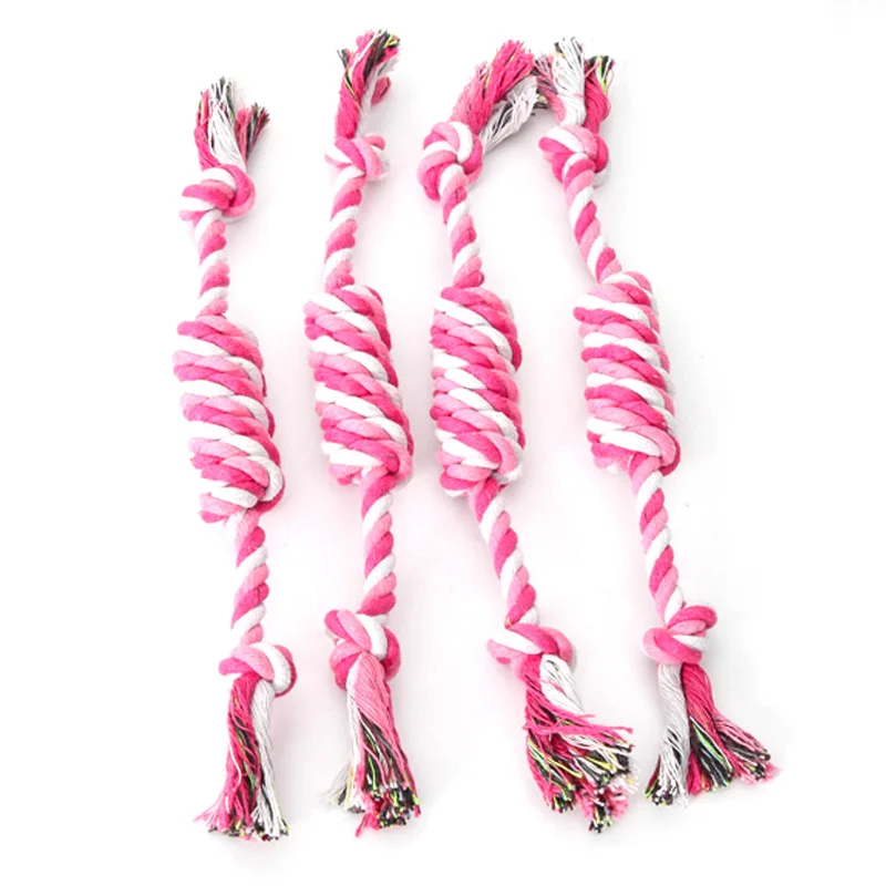 30cm Cotton Rope Knot Pet Dog Chew Toys Funny Outdoor Play Interactive Training Toy Bite Resistance Molar Tooth Cleaning Tools
30cm Cotton Rope Knot Pet Dog Chew Toys Funny Outdoor Play Interactive Training Toy Bite Resistance Molar Tooth Cleaning Tools