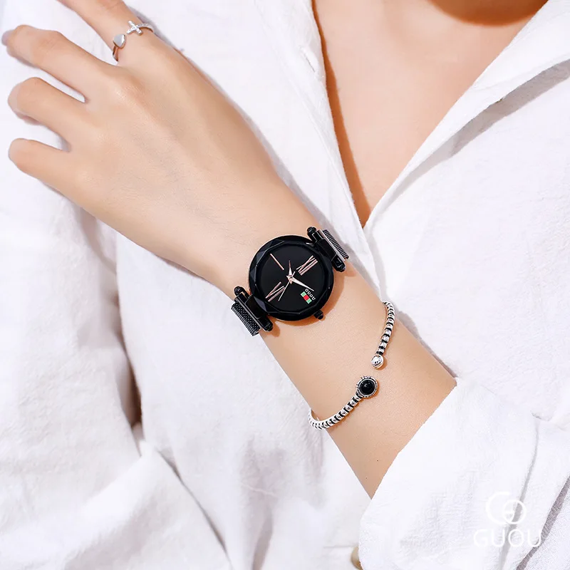 Top Brand Fashion Mesh Band Ladies Watches Women Luxury Starry Sky Dial Roman Numerals Quartz Watch Clocks relojes para mujer
Top Brand Fashion Mesh Band Ladies Watches Women Luxury Starry Sky Dial Roman Numerals Quartz Watch Clocks relojes para mujer