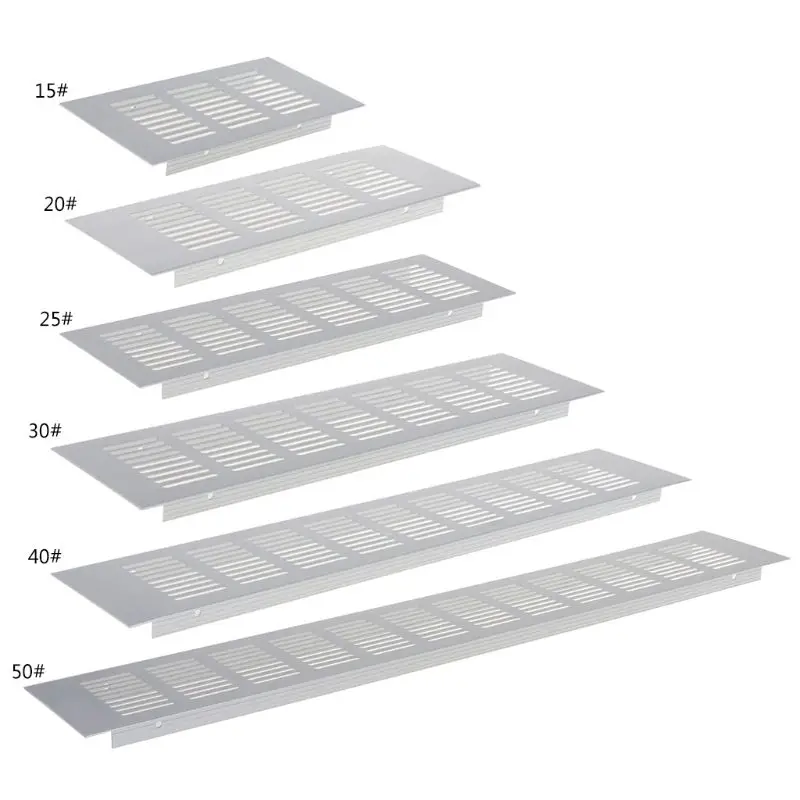 1pcs Hot-selling Aluminum Alloy Air Vent Perforated Sheet Web Plate Ventilation Grille 6 Sizes
1pcs Hot-selling Aluminum Alloy Air Vent Perforated Sheet Web Plate Ventilation Grille 6 Sizes