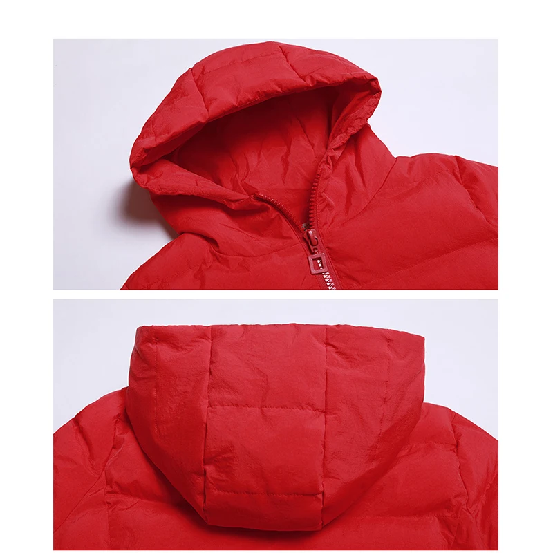 Best Sell Red Color Jackets Thick Loose Women Warm Duck-Down Winter Clothes Bride Hooded Lady Coat Fashion Short Female Outwear
Best Sell Red Color Jackets Thick Loose Women Warm Duck-Down Winter Clothes Bride Hooded Lady Coat Fashion Short Female Outwear