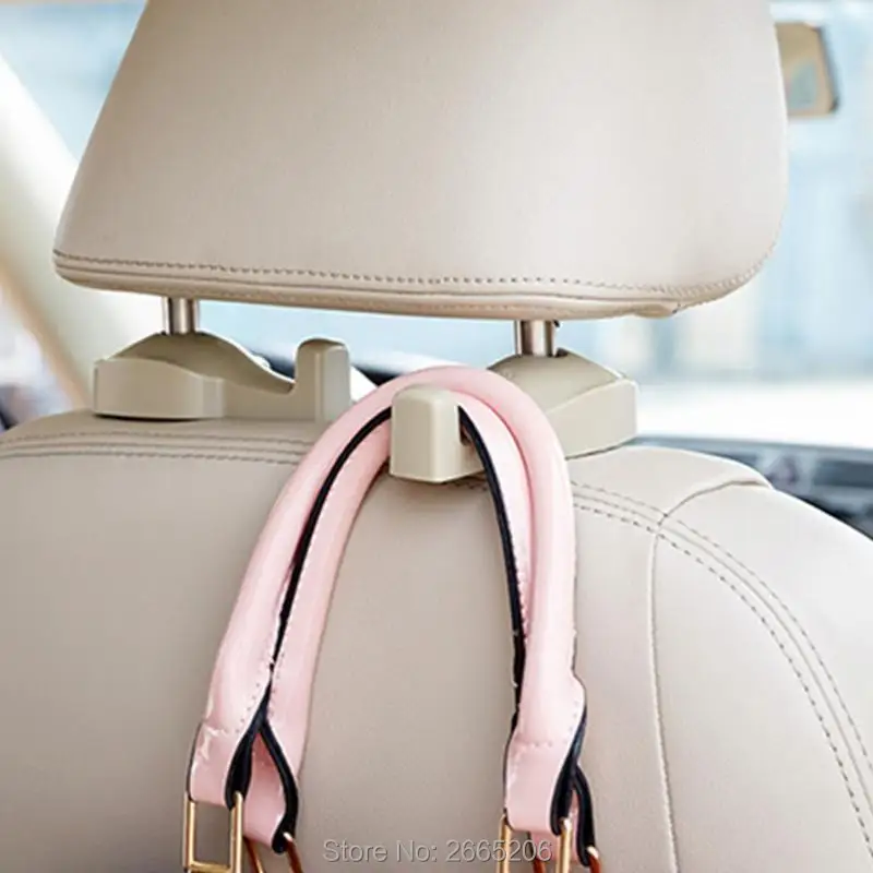 Автомобильный Стайлинг пластиковый автомобильный держатель для сумок вешалка с