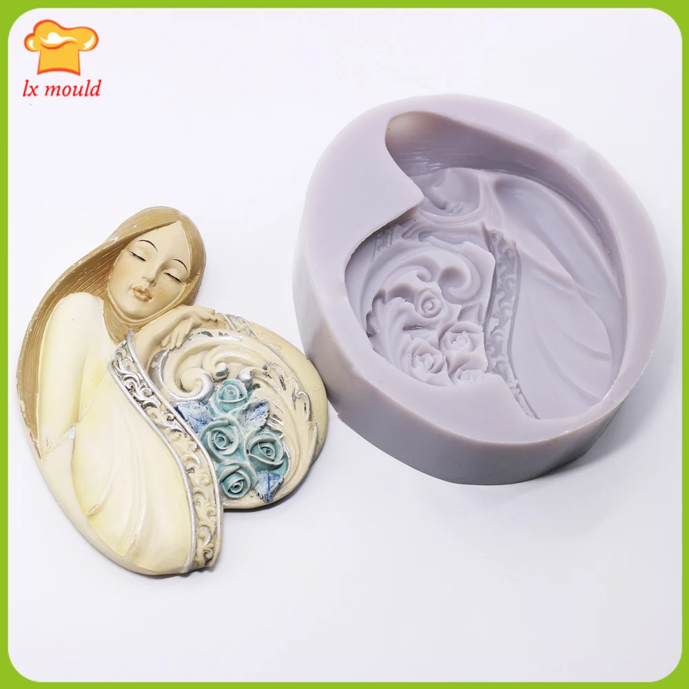 Classical Beauty Handmade Soap Silicone Gel Grinding Mould Chocolate Fondant Pudding Mousse
Classical Beauty Handmade Soap Silicone Gel Grinding Mould Chocolate Fondant Pudding Mousse