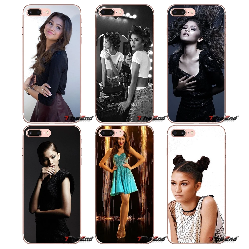 Фото Чехол Zendaya Coleman Michelle Spider Man для iPhone X 4 4S 5 5S 5C SE 6 6S 7 8 Plus Samsung Galaxy J1 J3 J5 J7 - купить